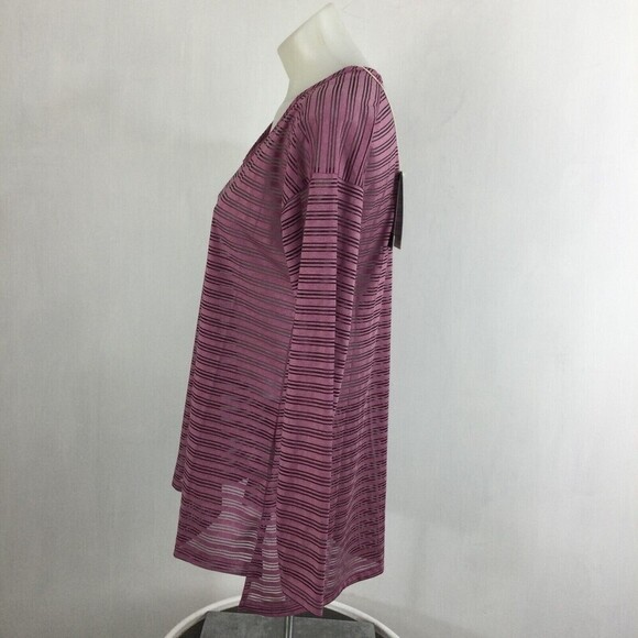 ExOfficio Womens BugsAway Modena Long Sleeve Tunic Top Rosebay Heather Small NWT - Picture 3 of 8